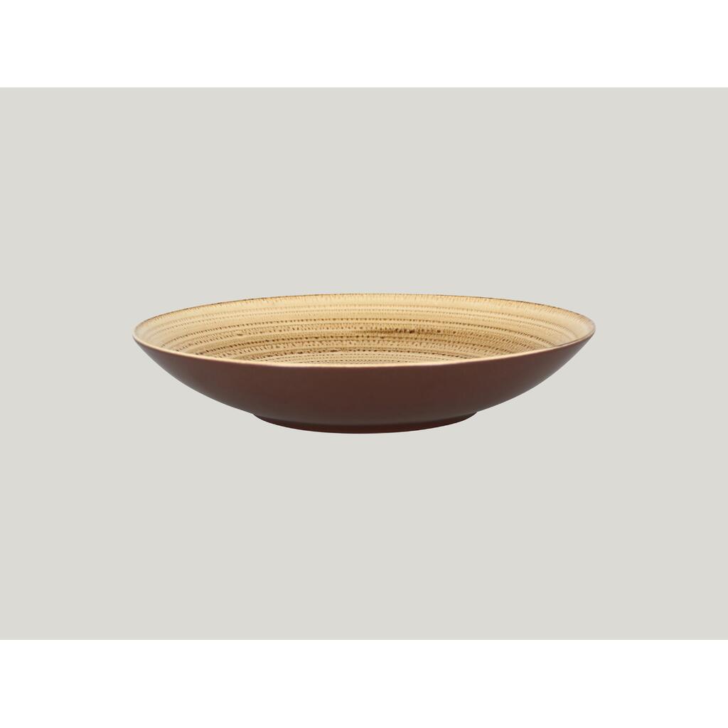 Тарелка RAK Porcelain Twirl Beach глубокая 1,25 л, 28 см