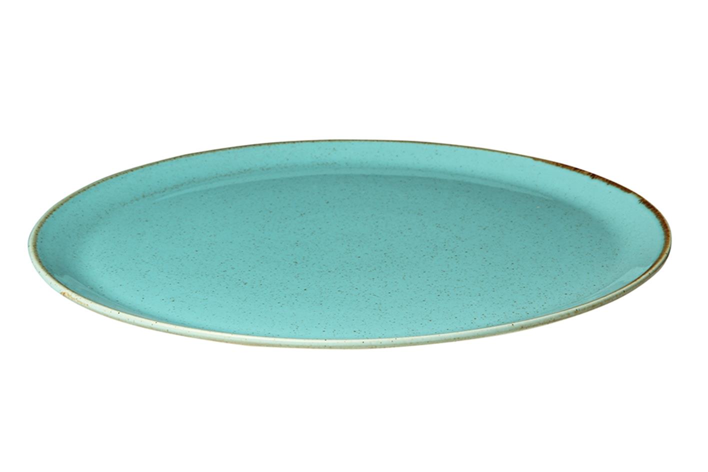 Тарелка для пиццы, Porland, Seasons Turquoise, 32 см