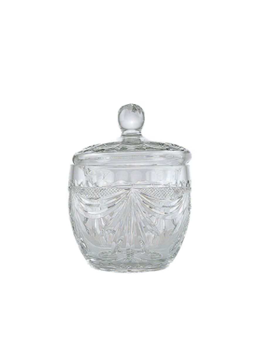 Конфетница круглая с крышкой, Neman, 14.2 x 12 см, 1.2 л